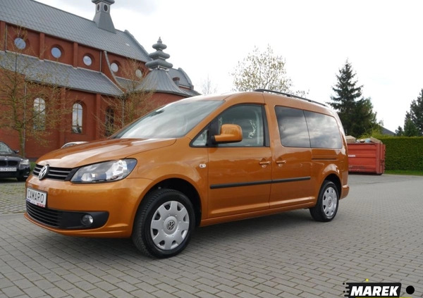 Volkswagen Caddy cena 43900 przebieg: 203445, rok produkcji 2015 z Osiek małe 211